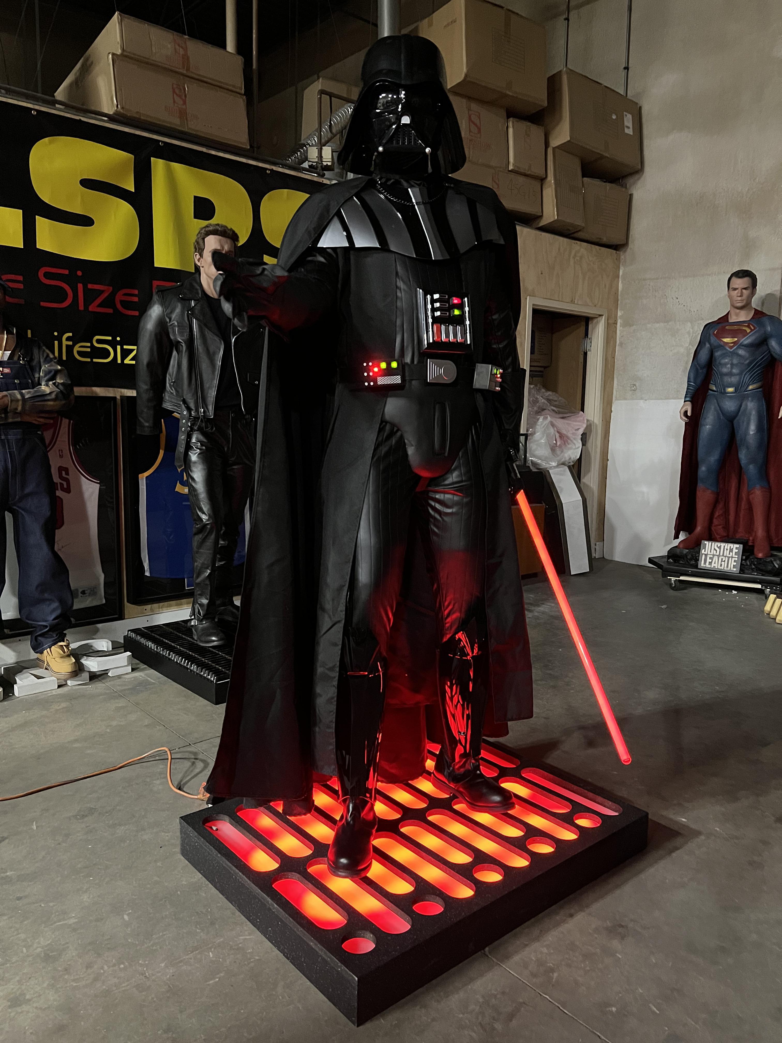 Life size hotsell darth vader statue