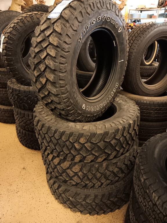 255/70R17 Firestone Destination M/T2 Tires Set of 4