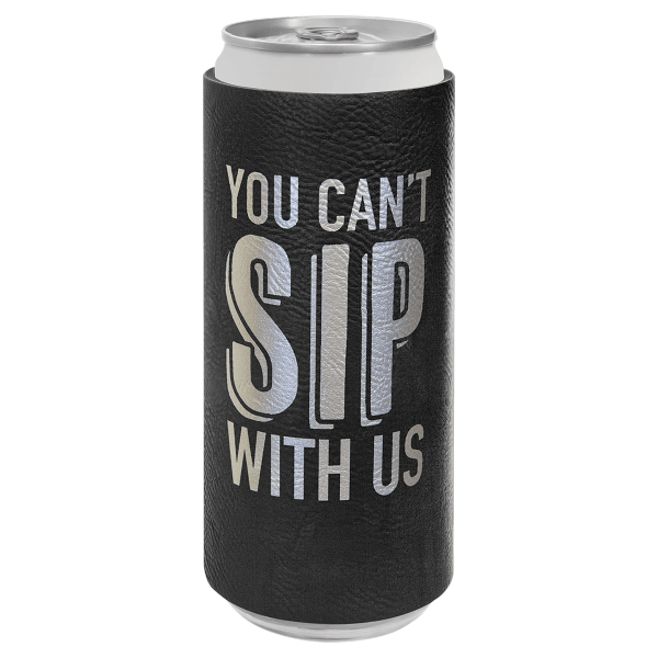 Leatherette Slim. Beverage Holder