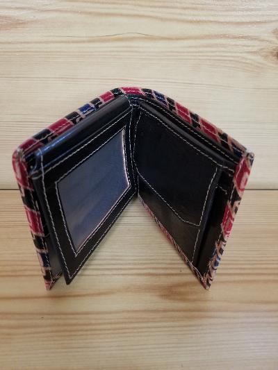 Genuine Leather Bifold Wallet.