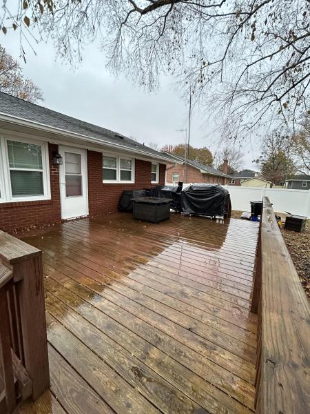 Patio and&nbsp;Deck Cleaning