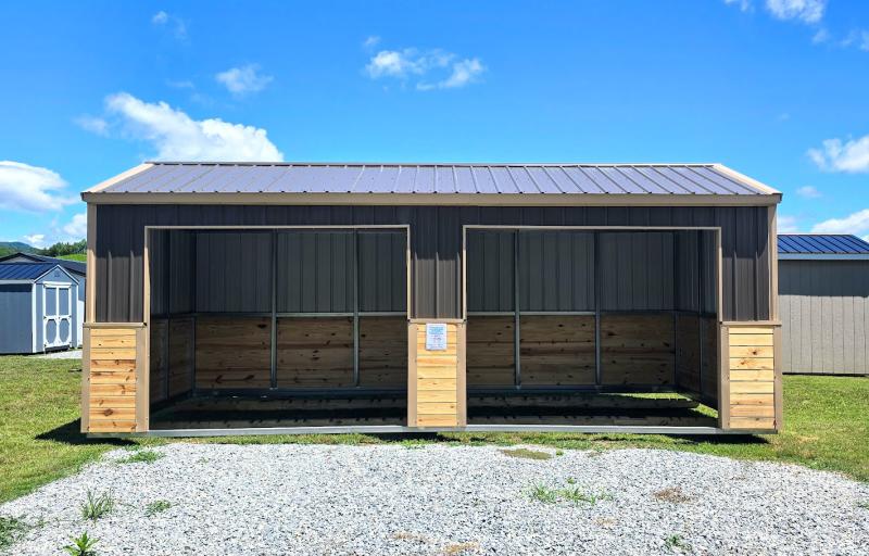 🔥SAVE $481 OFF - 12x24 EZ STALL HORSE RUN/LIVESTOCK ENCLOSURE - RTO AVAILABLE - FREE DELIVERY UP TO 50 MILES!