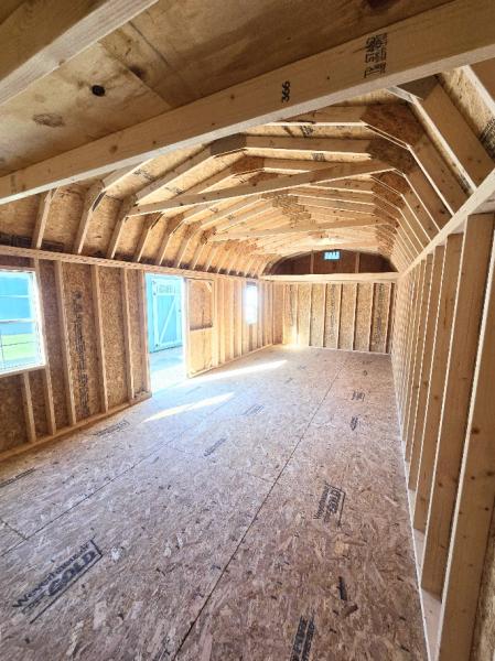 🔥SAVE $818 -12x28 LOFTED BARN - $9,415 or $372 DOWN & $372/MO -NO CREDIT CHECK -FREE DELIVERY / BLOCKS ( 50 miles )