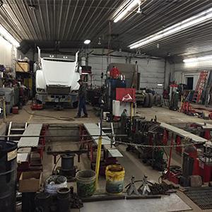 SEMI TRUCK AND TRAILER ALIGNMENT