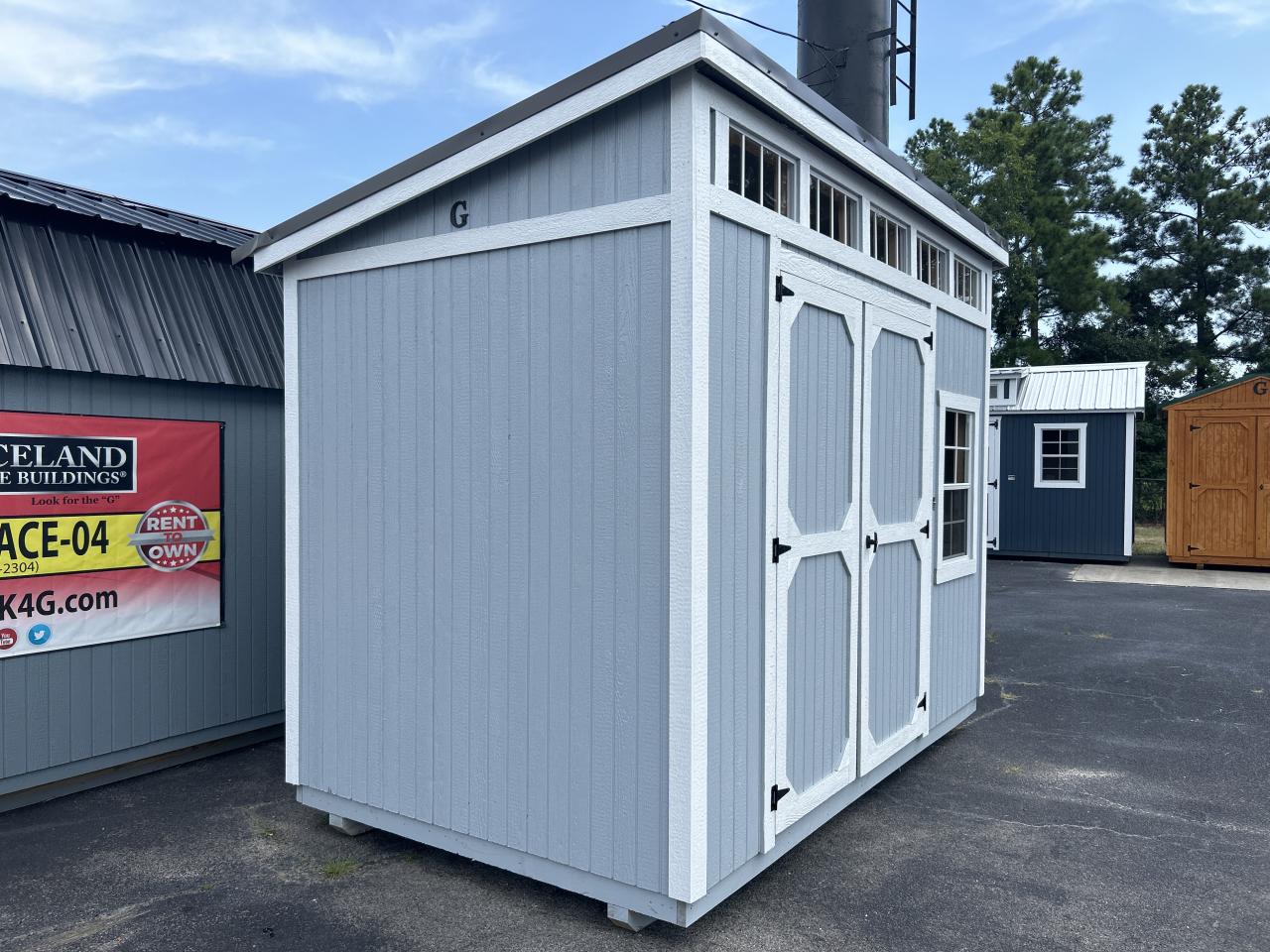 7x12 Urban Shed