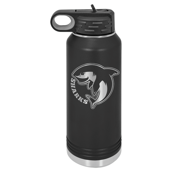 Polar Camel Insulated 32 oz. Water Bottle with Straw Lid